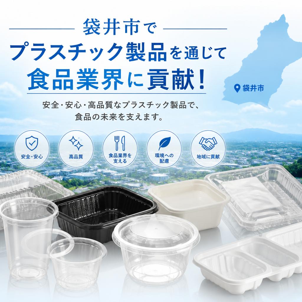 袋井市でプラスチック製品を通じて食品業界に貢献！