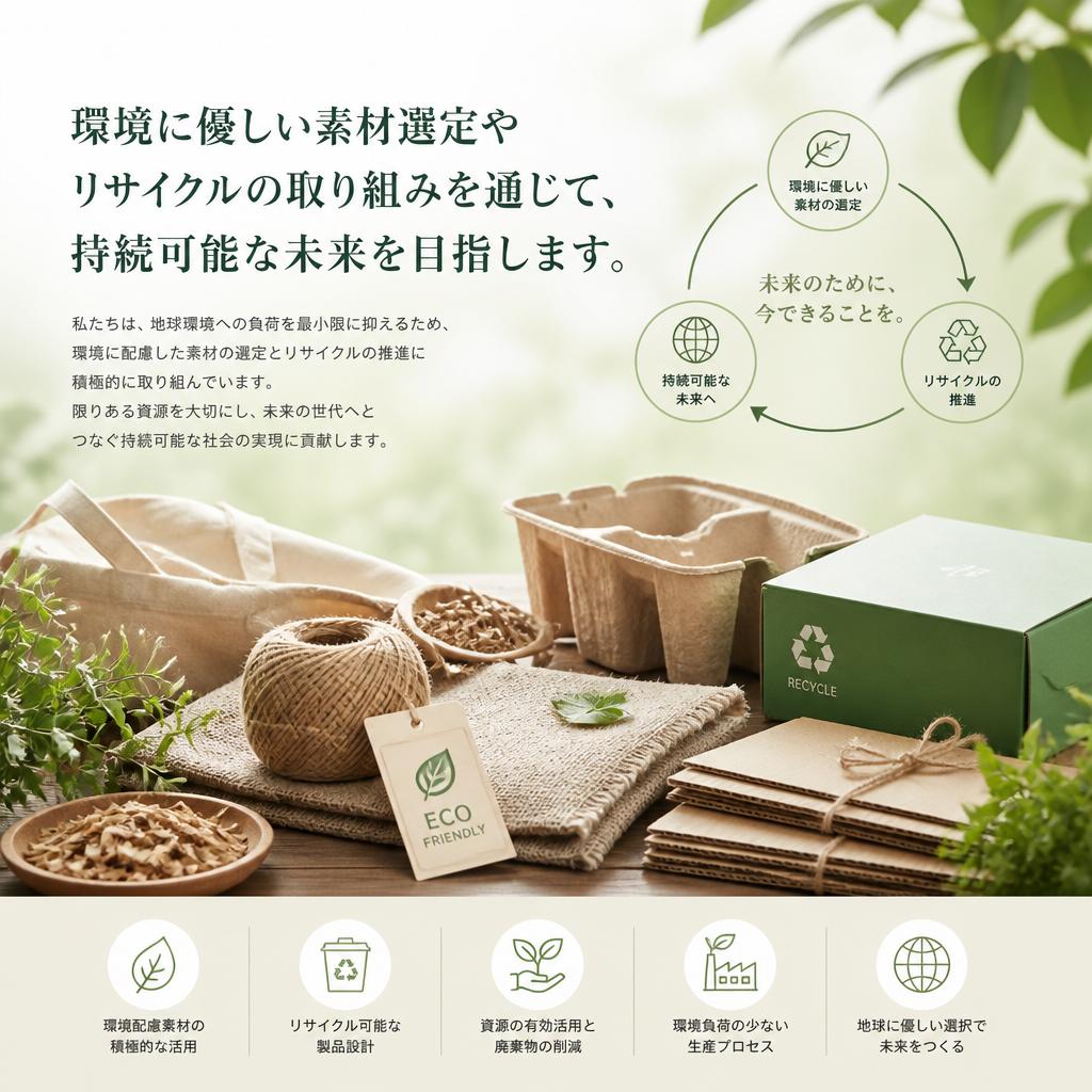 環境への配慮