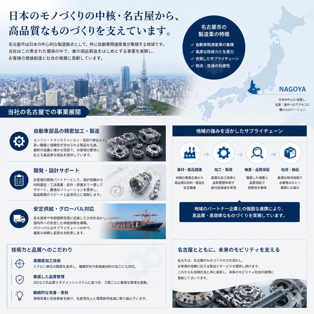 名古屋市における製造業の現状