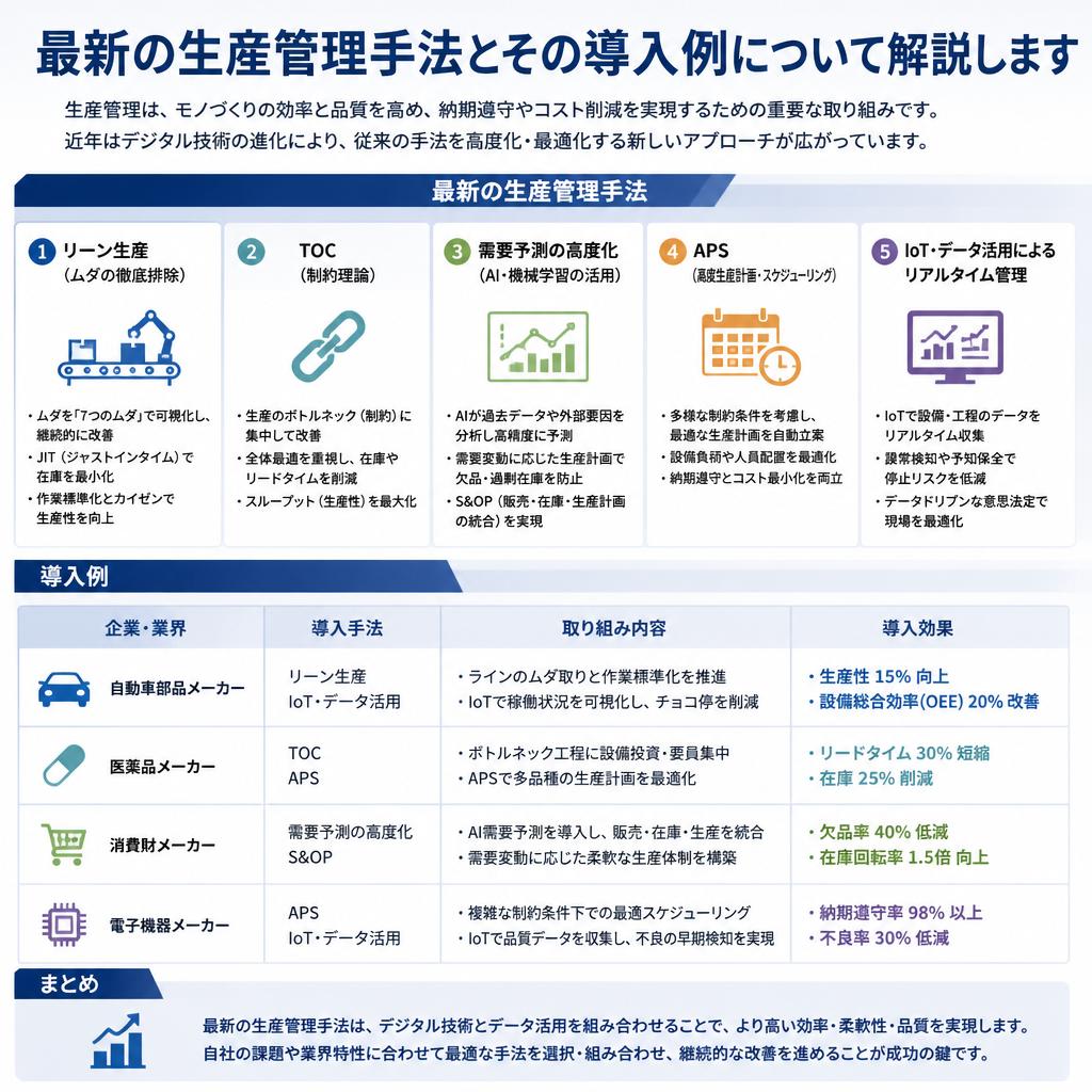 生産管理の新常識