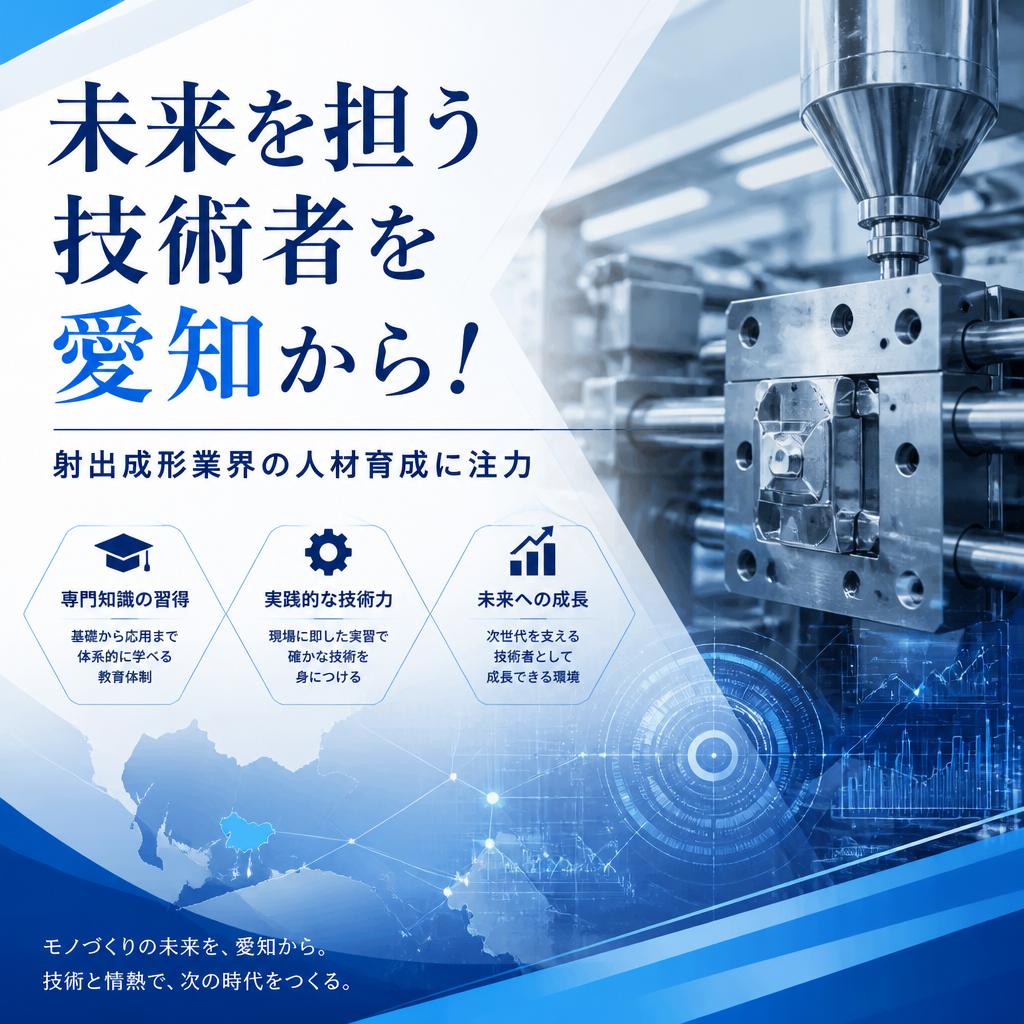 未来を担う技術者を愛知から！射出成形業界の人材育成に注力
