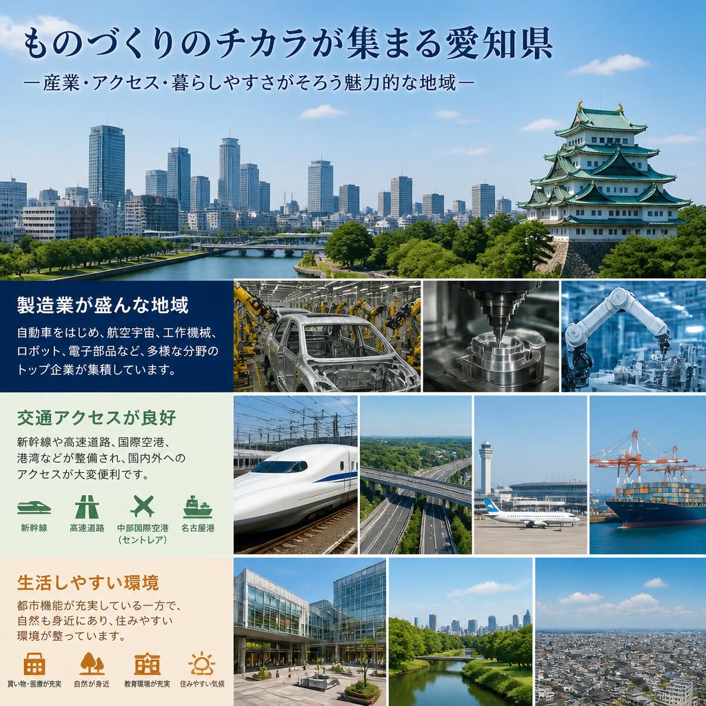 愛知県で働くメリット