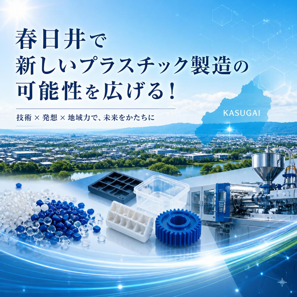 春日井で新しいプラスチック製造の可能性を広げる！