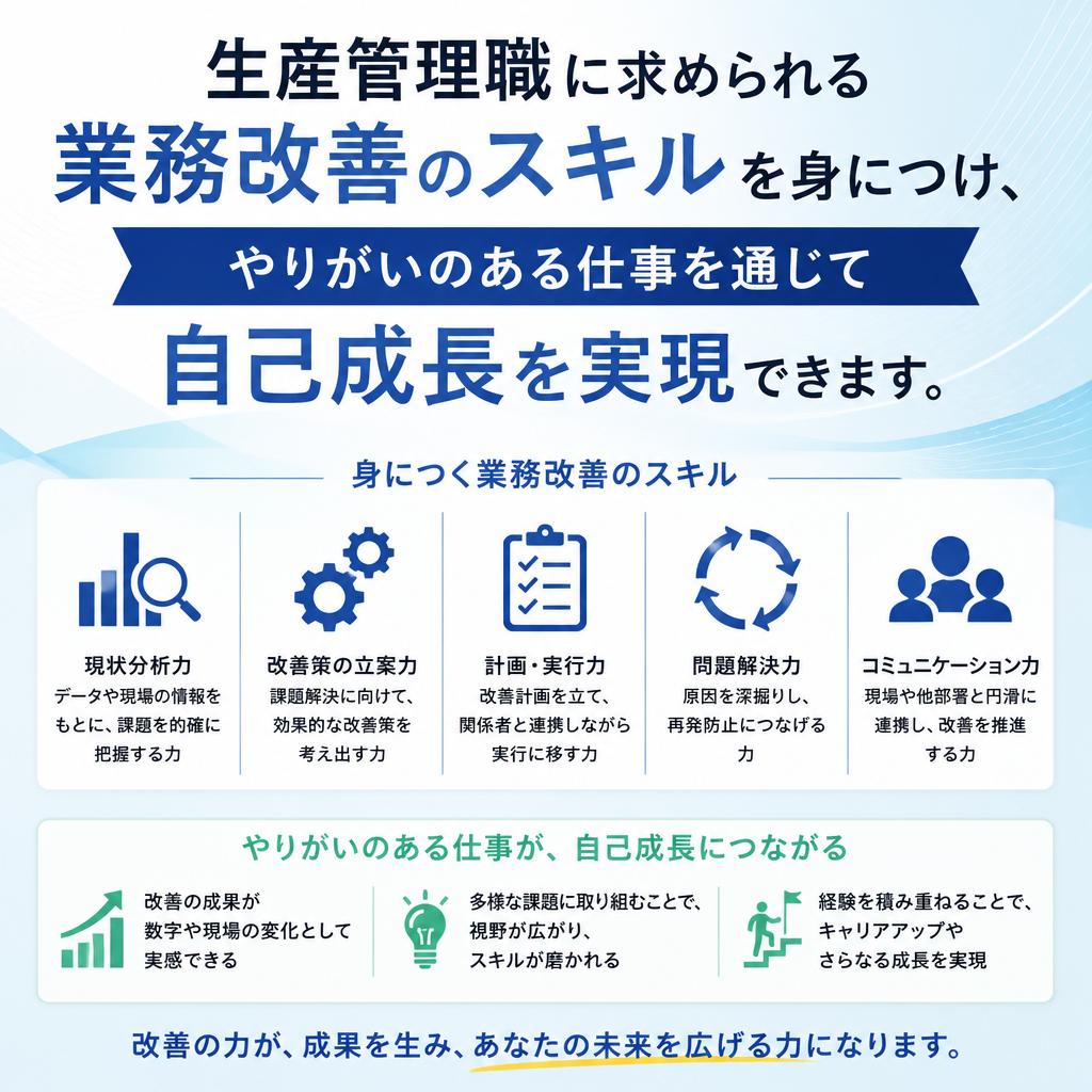 業務改善のプロとして成長するチャンス