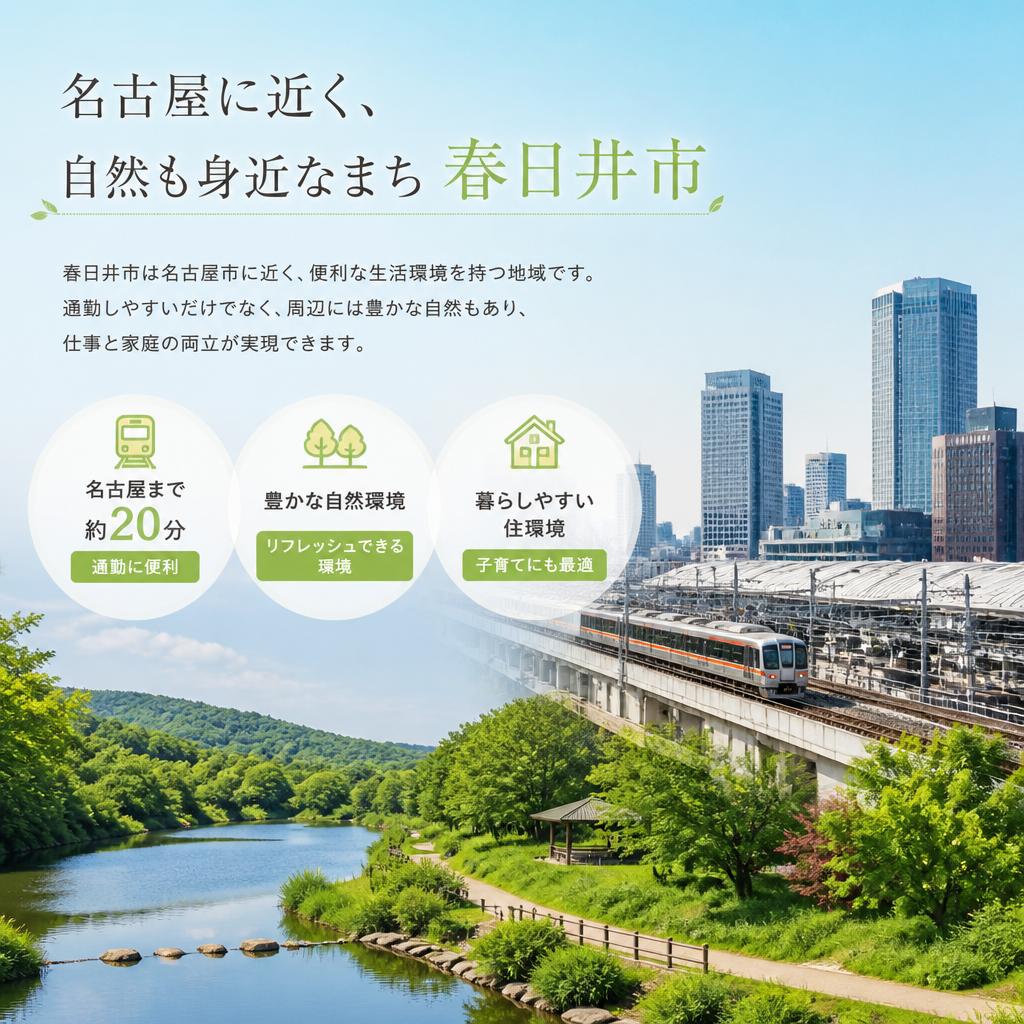 春日井市での生活と仕事の両立