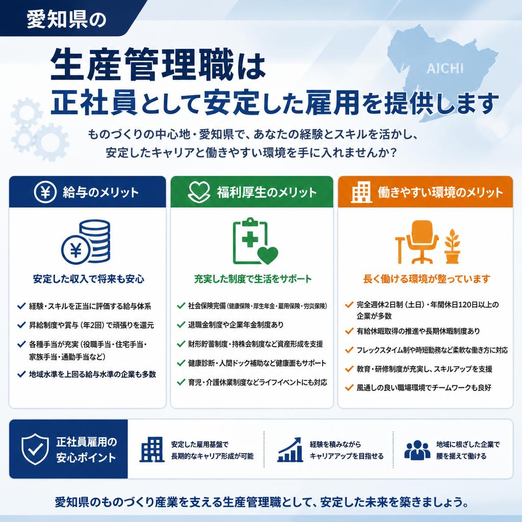 正社員募集のメリット