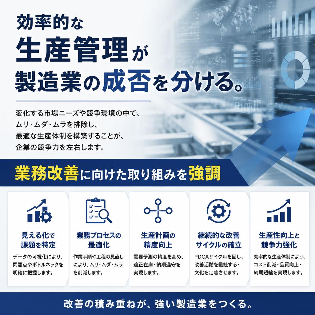 生産管理の重要性